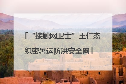 “接触网卫士”王仁杰织密暑运防洪安全网