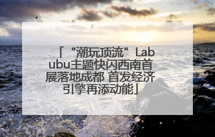 “潮玩顶流”Labubu主题快闪西南首展落地成都 首发经济引擎再添动能