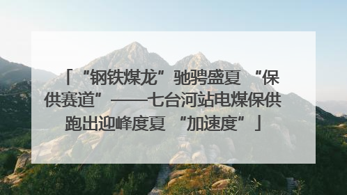 “钢铁煤龙”驰骋盛夏 “保供赛道”——七台河站电煤保供跑出迎峰度夏 “加速度”