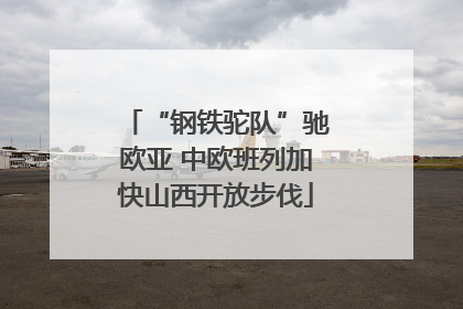 “钢铁驼队”驰欧亚 中欧班列加快山西开放步伐