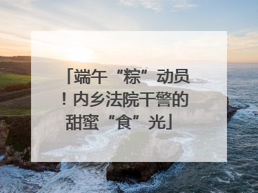 端午“粽”动员！内乡法院干警的甜蜜“食”光