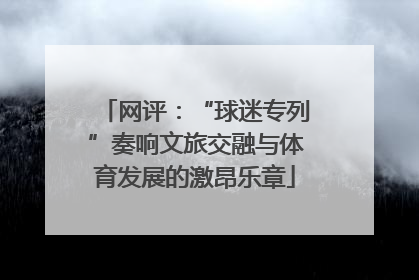 网评：“球迷专列”奏响文旅交融与体育发展的激昂乐章