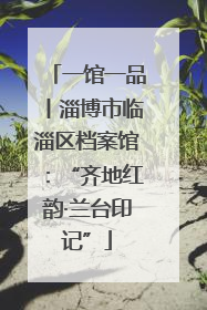一馆一品丨淄博市临淄区档案馆：“齐地红韵·兰台印记”