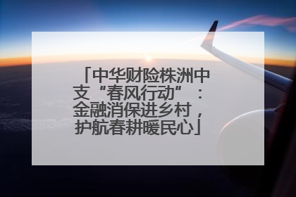 中华财险株洲中支“春风行动”：金融消保进乡村，护航春耕暖民心