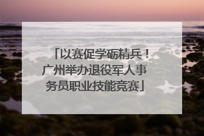 以赛促学砺精兵！广州举办退役军人事务员职业技能竞赛