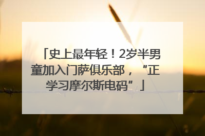 史上最年轻！2岁半男童加入门萨俱乐部，“正学习摩尔斯电码”