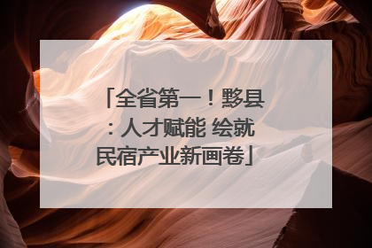 全省第一！黟县：人才赋能 绘就民宿产业新画卷