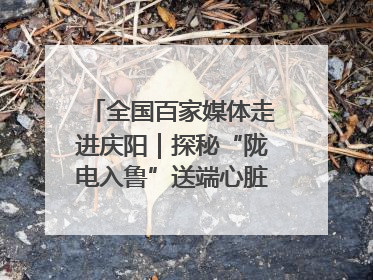 全国百家媒体走进庆阳｜探秘“陇电入鲁”送端心脏 庆阳驭风沐光点亮齐鲁万家
