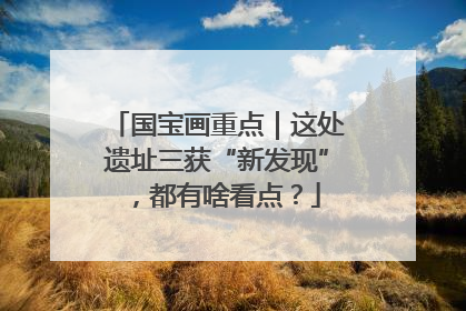 国宝画重点｜这处遗址三获“新发现”，都有啥看点？