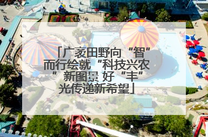 广袤田野向“智”而行绘就“科技兴农”新图景 好“丰”光传递新希望