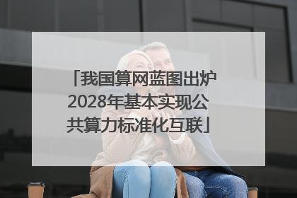 我国算网蓝图出炉 2028年基本实现公共算力标准化互联