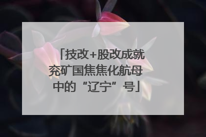 技改+股改成就兖矿国焦焦化航母中的“辽宁”号