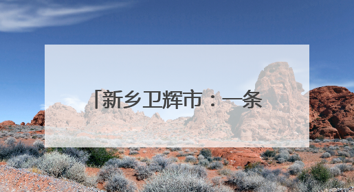 新乡卫辉市：一条公路带火一片乡村