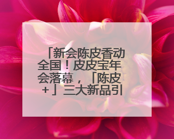 新会陈皮香动全国！皮皮宝年会落幕，「陈皮＋」三大新品引领产业升级