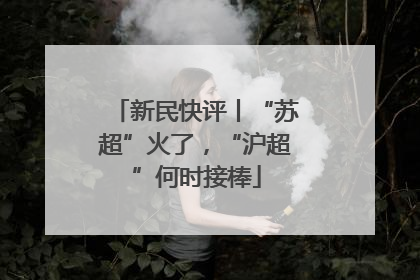 新民快评丨“苏超”火了，“沪超”何时接棒