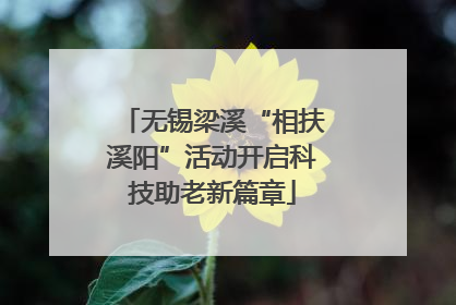 无锡梁溪“相扶溪阳”活动开启科技助老新篇章