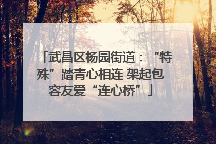 武昌区杨园街道：“特殊”踏青心相连 架起包容友爱“连心桥”