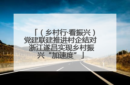 （乡村行·看振兴）党建联建推进村企结对 浙江遂昌实现乡村振兴“加速度”