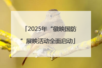 2025年“徽映国防”展映活动全面启动