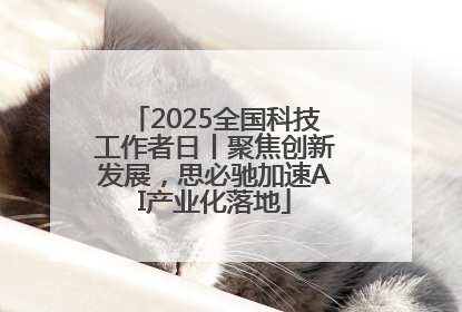 2025全国科技工作者日丨聚焦创新发展，思必驰加速AI产业化落地